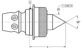 QC Centering Point Adapter 006 99 03 SKETCH